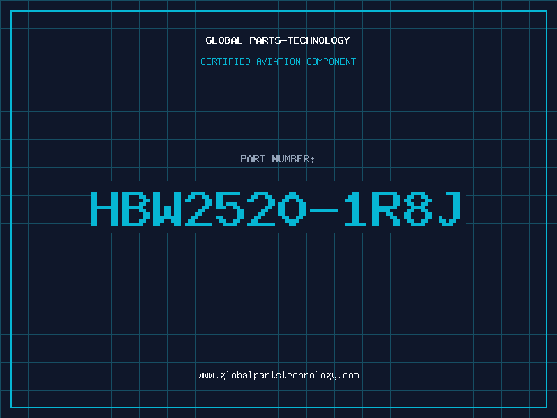 Aviation Part HBW2520-1R8J