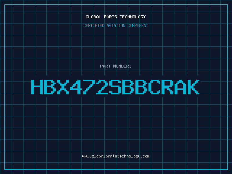 Aviation Part HBX472SBBCRAK