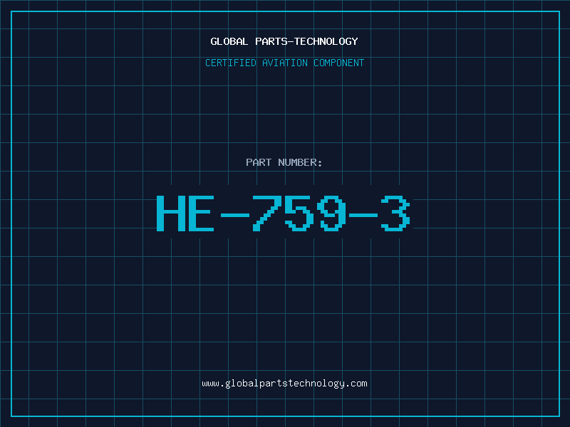 Aviation Part HE-759-3
