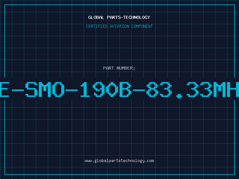 Aviation Part HE-SMO-190B-83.33MHZ