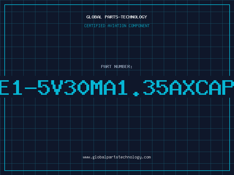 Aviation Part HE1-5V30MA1.35AXCAPT