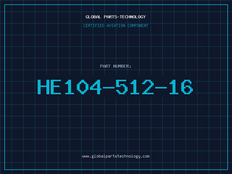 Aviation Part HE104-512-16