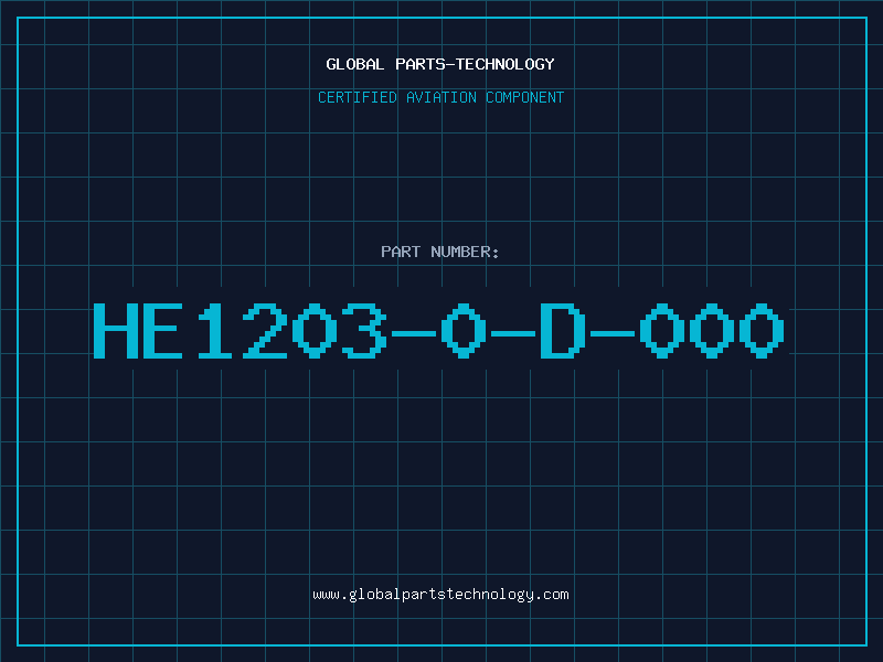 Aviation Part HE1203-0-D-000