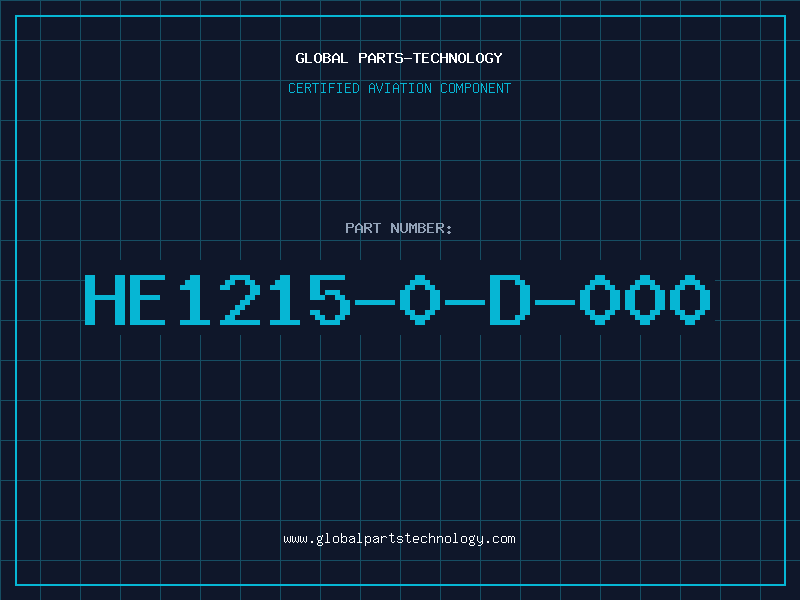 Aviation Part HE1215-0-D-000