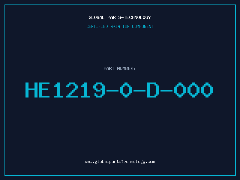 Aviation Part HE1219-0-D-000