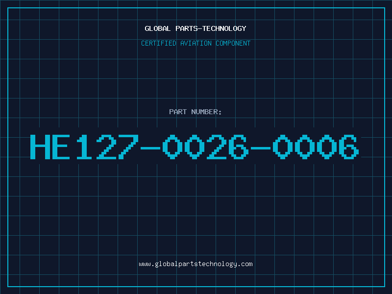Aviation Part HE127-0026-0006