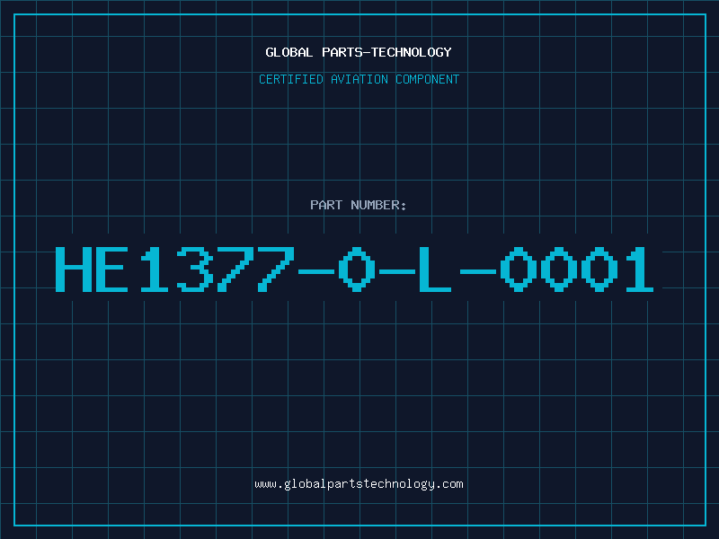 Aviation Part HE1377-0-L-0001