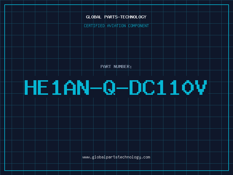 Aviation Part HE1AN-Q-DC110V
