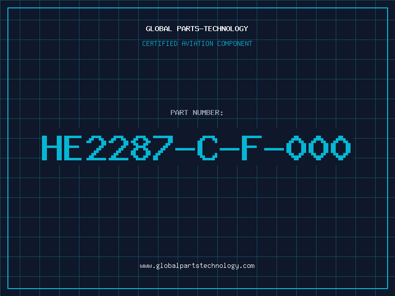Aviation Part HE2287-C-F-000