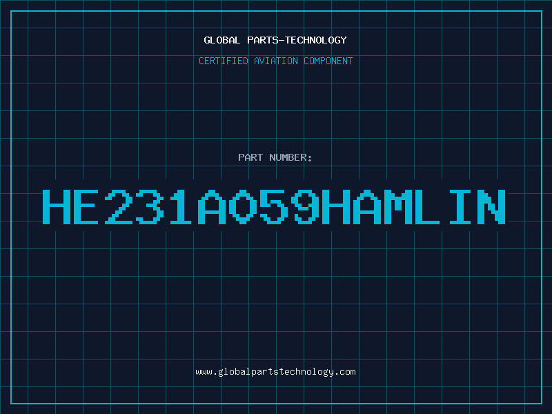 Aviation Part HE231A059HAMLIN