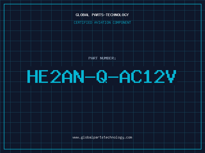 Aviation Part HE2AN-Q-AC12V