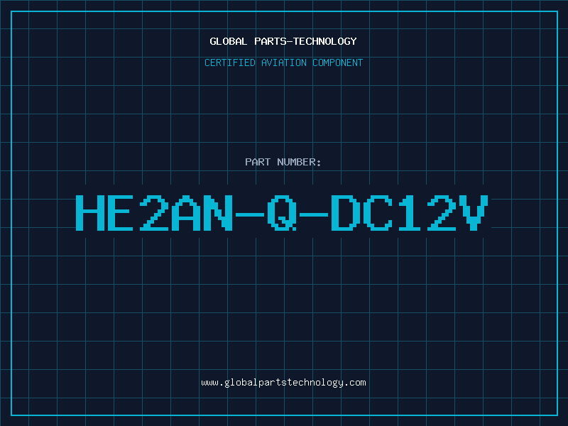Aviation Part HE2AN-Q-DC12V
