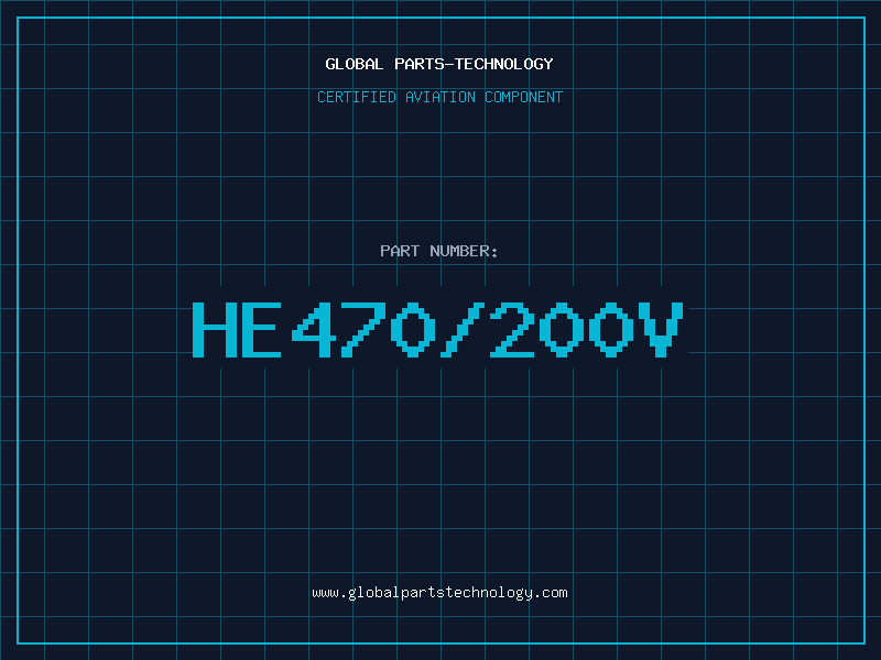 Aviation Part HE470/200V