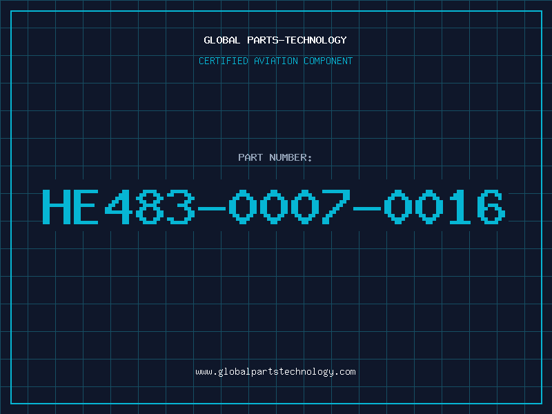 Aviation Part HE483-0007-0016