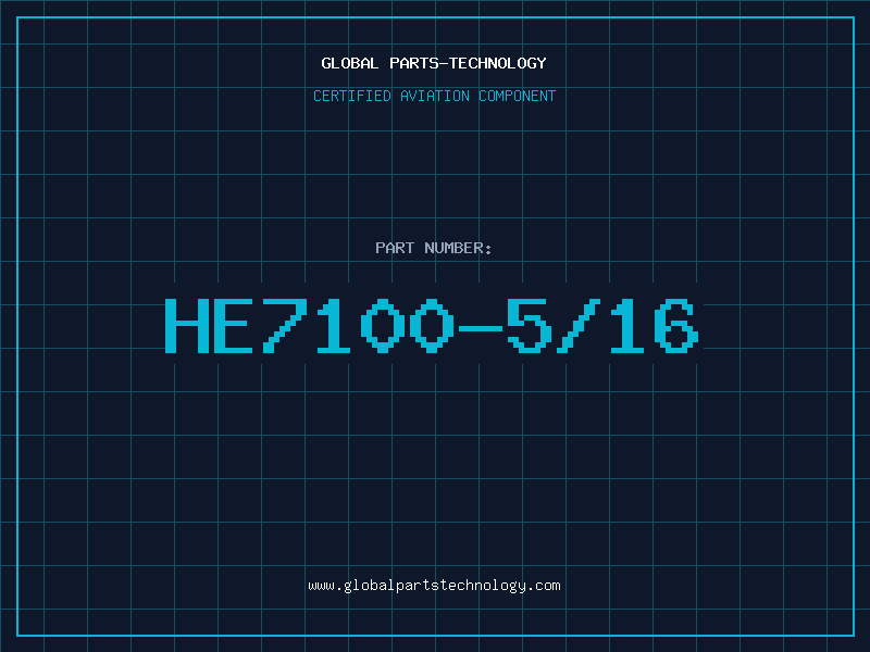 Aviation Part HE7100-5/16