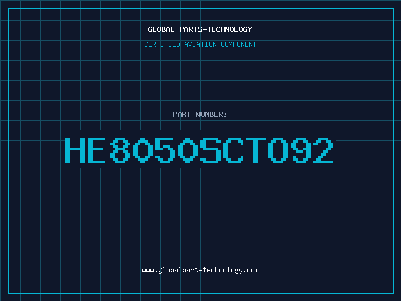 Aviation Part HE8050SCTO92