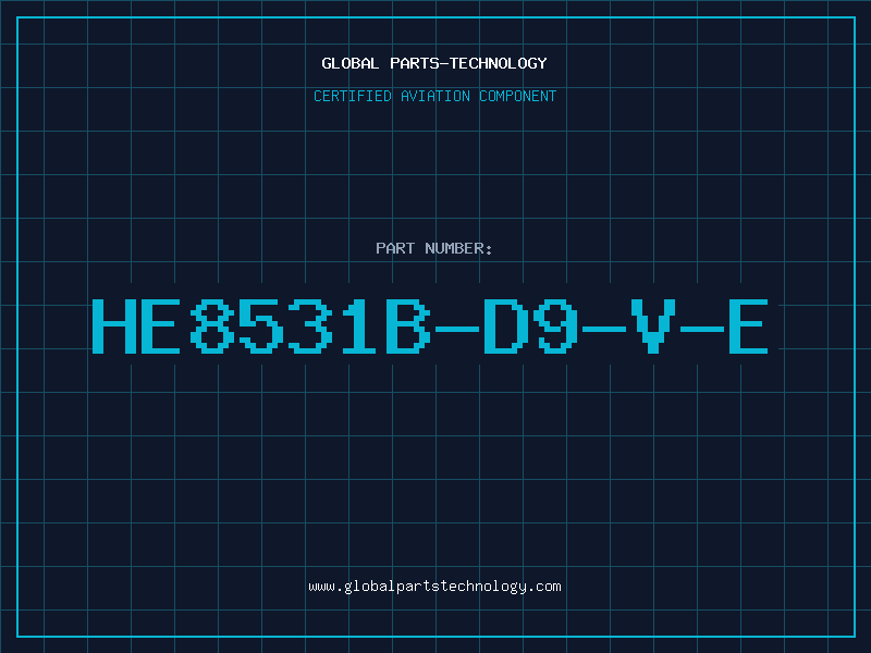 Aviation Part HE8531B-D9-V-E