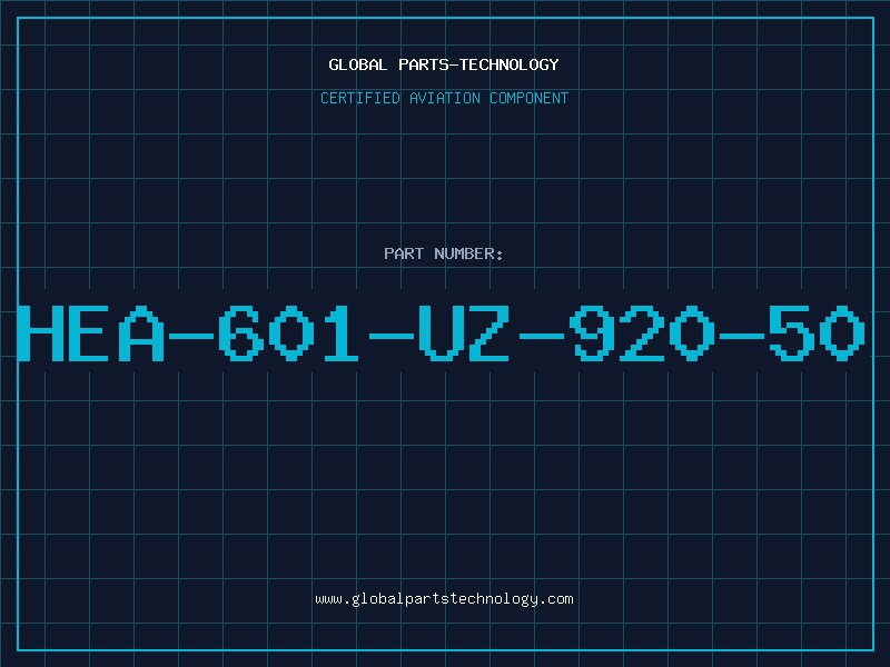 Aviation Part HEA-601-UZ-920-50