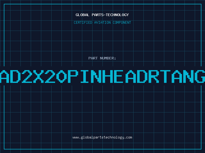 Aviation Part HEAD2X20PINHEADRTANGLE