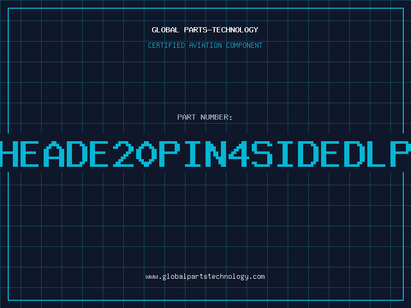 Aviation Part HEADE20PIN4SIDEDLP