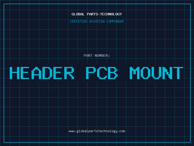 Aviation Part HEADER PCB MOUNT