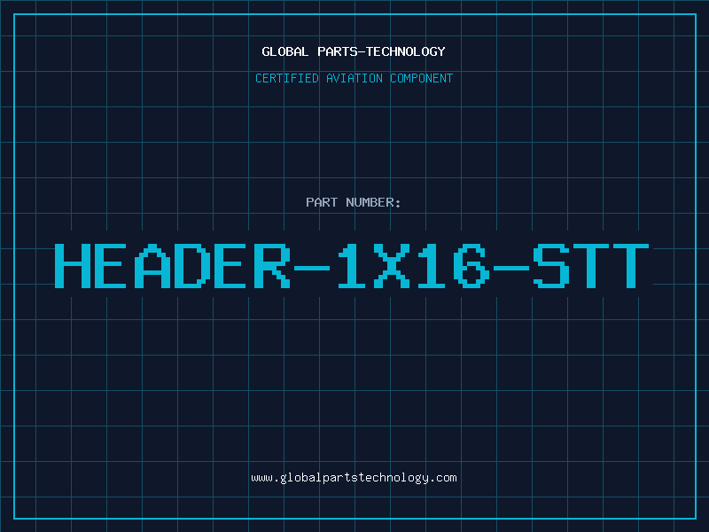 Aviation Part HEADER-1X16-STT