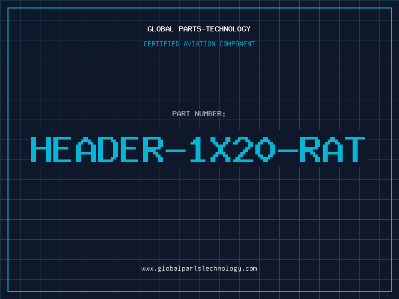 Aviation Part HEADER-1X20-RAT