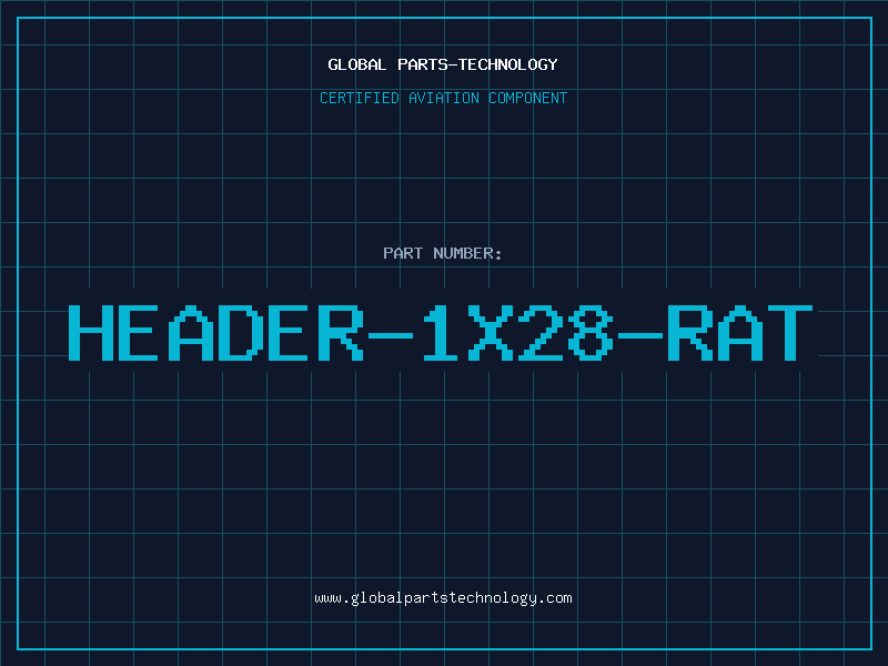 Aviation Part HEADER-1X28-RAT
