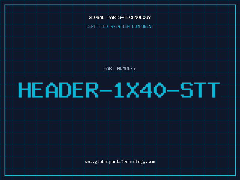 Aviation Part HEADER-1X40-STT