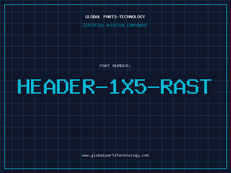 Aviation Part HEADER-1X5-RAST