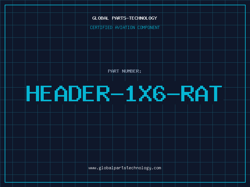 Aviation Part HEADER-1X6-RAT