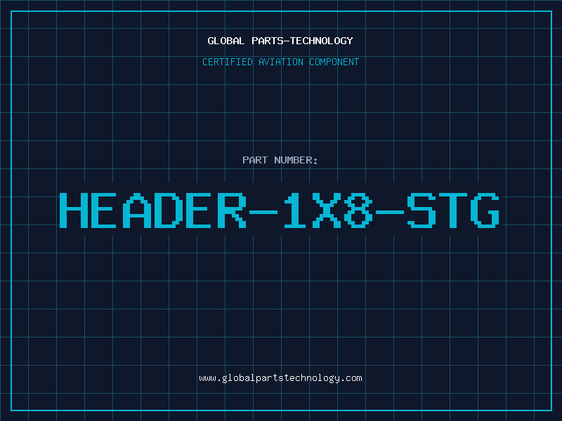 Aviation Part HEADER-1X8-STG