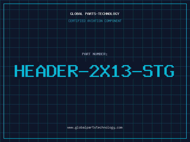 Aviation Part HEADER-2X13-STG