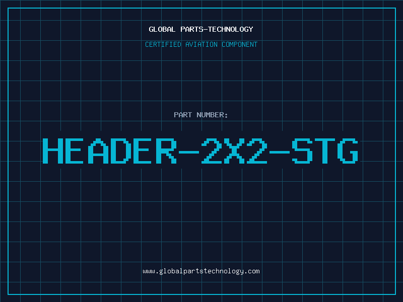 Aviation Part HEADER-2X2-STG