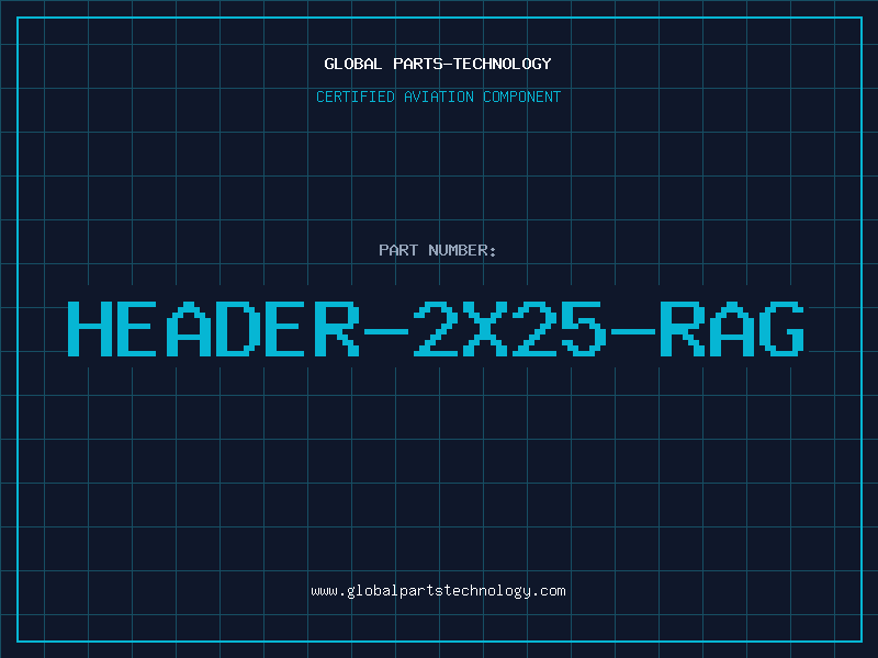 Aviation Part HEADER-2X25-RAG