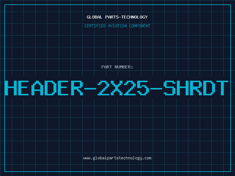 Aviation Part HEADER-2X25-SHRDT