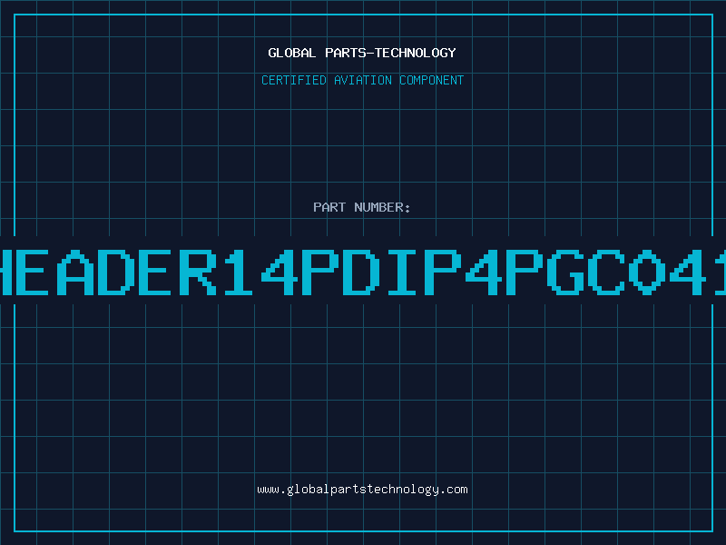 Aviation Part HEADER14PDIP4PGC041