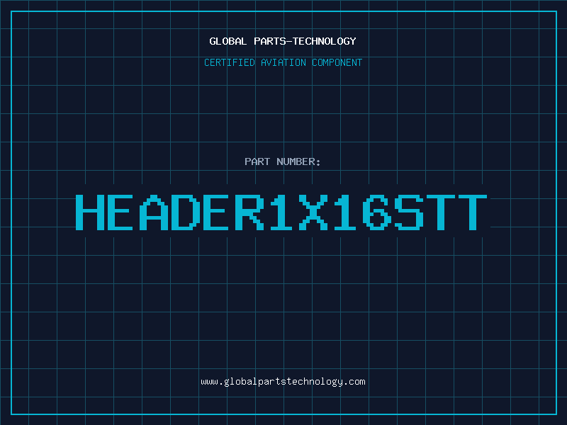 Aviation Part HEADER1X16STT