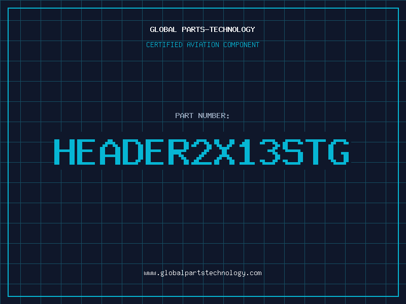 Aviation Part HEADER2X13STG