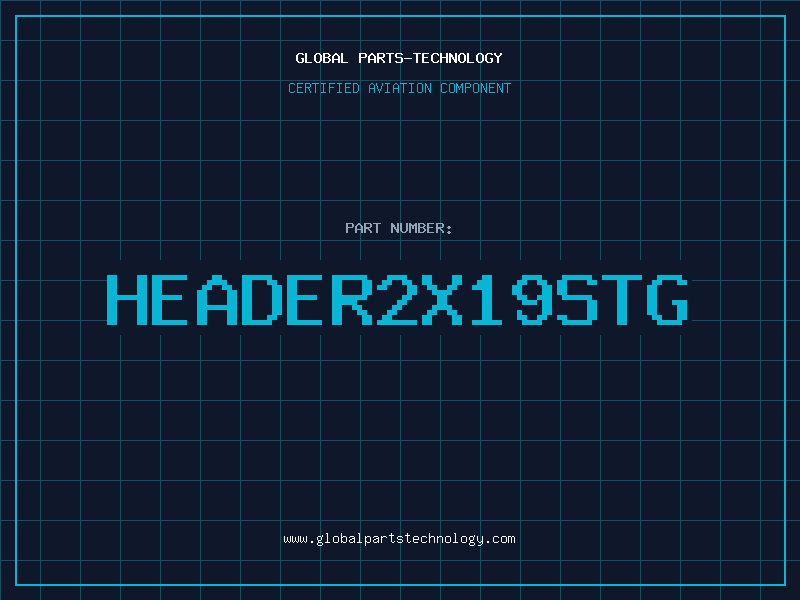 Aviation Part HEADER2X19STG