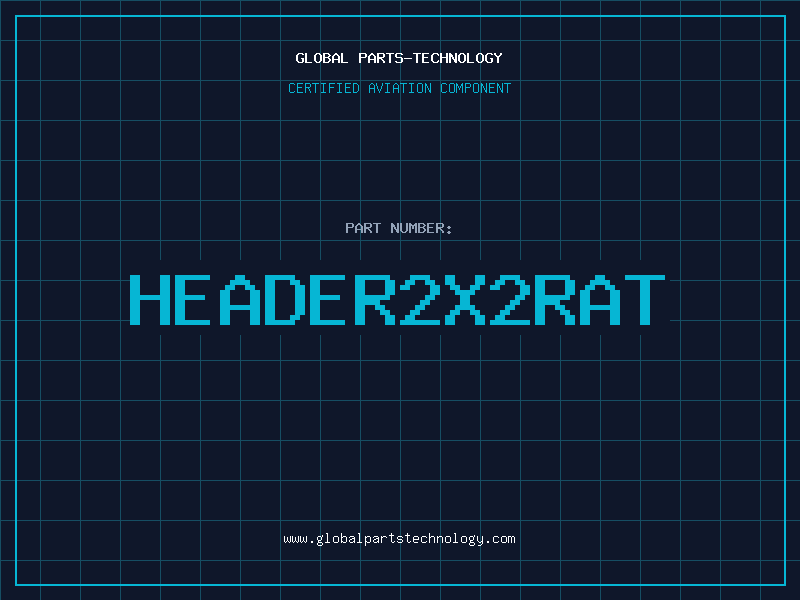 Aviation Part HEADER2X2RAT