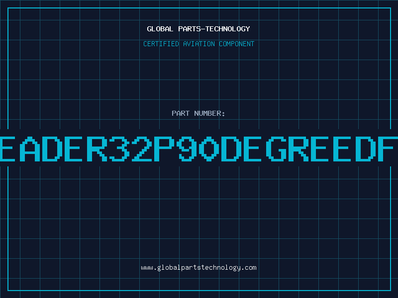 Aviation Part HEADER32P90DEGREEDF1