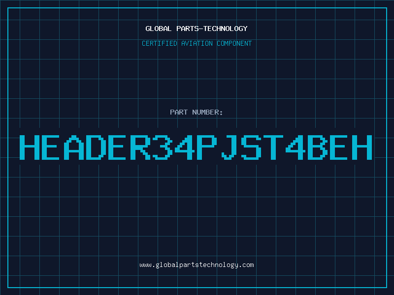 Aviation Part HEADER34PJST4BEH