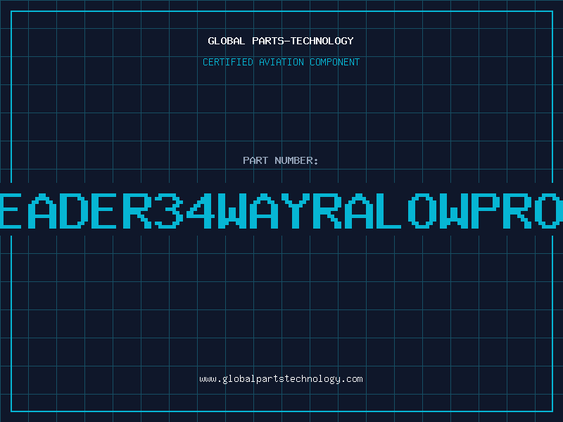 Aviation Part HEADER34WAYRALOWPROF