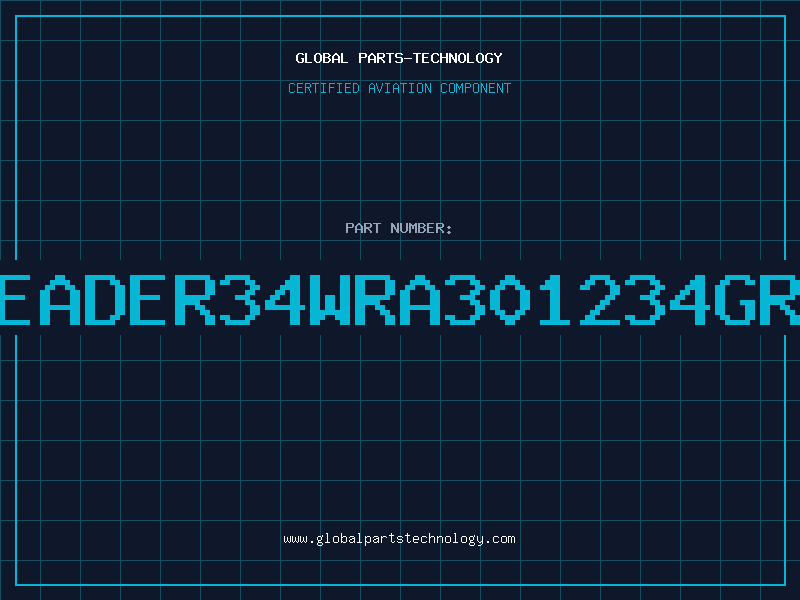 Aviation Part HEADER34WRA301234GRY