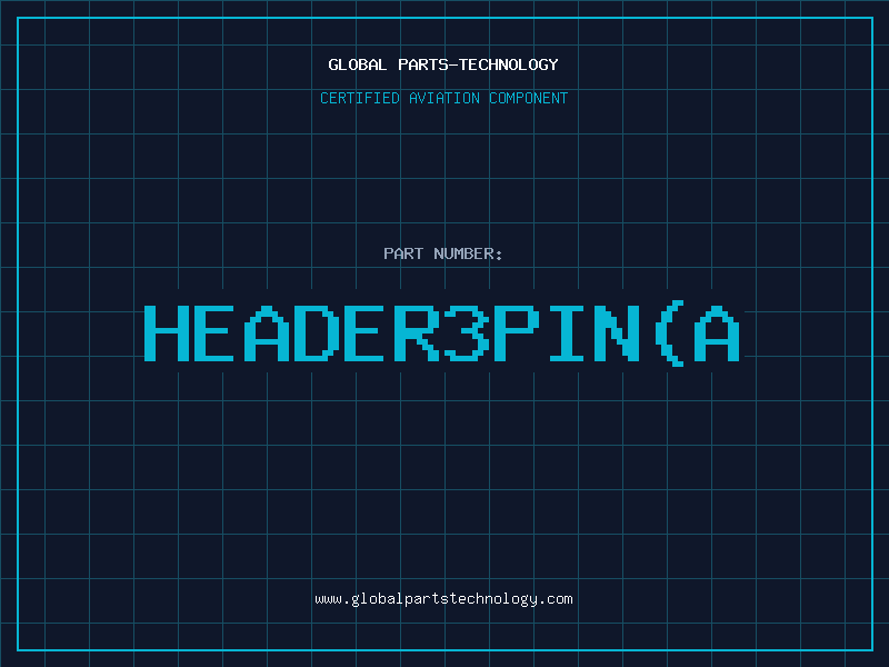 Aviation Part HEADER3PINA