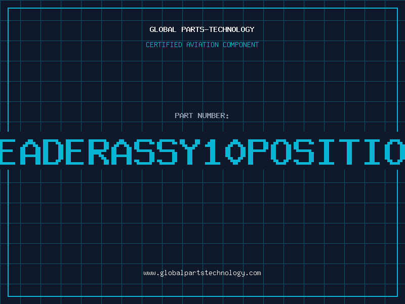 Aviation Part HEADERASSY10POSITION