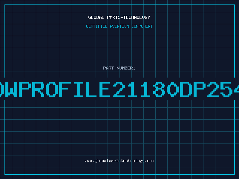 Aviation Part HEADERLOWPROFILE21180DP254WPEGAMP