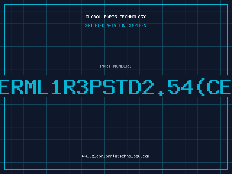 Aviation Part HEADERML1R3PSTD2.54(CENTER