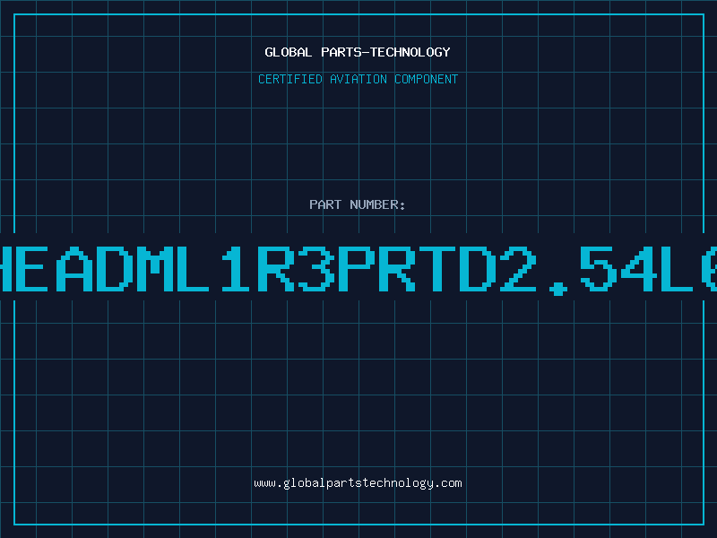 Aviation Part HEADML1R3PRTD2.54L6
